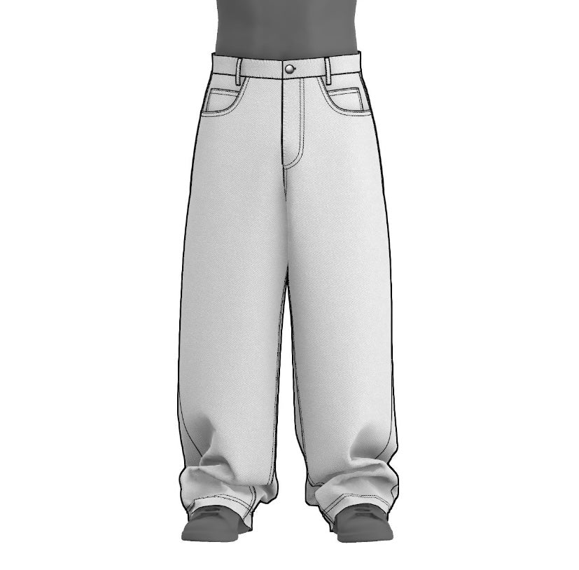 Bespoke Relaxed Jeans Men's